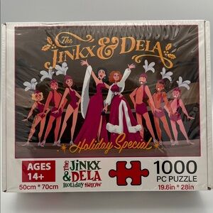 The Jinkx & DeLa Holiday Special – 1000 Piece Puzzle (NEW/Sealed) Collectible
